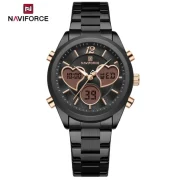 ساعت مچی زنانه نیوی فورس Naviforce NF 5045 B/B/B