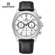 ساعت مچی مردانه نیوی فورس Naviforce NF 8082 S/W/B