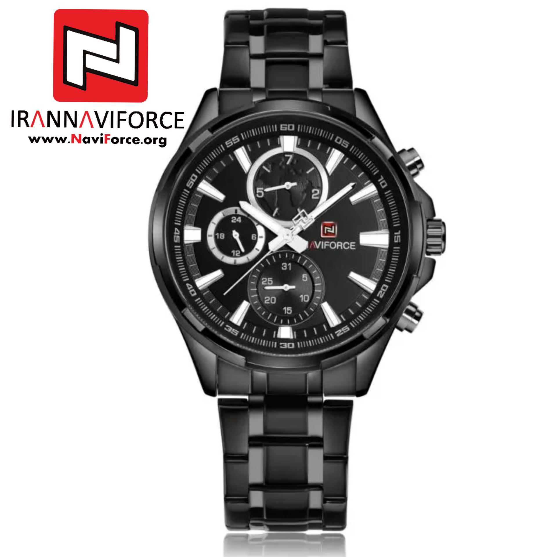 ساعت مچی مردانه نیوی فورس NAVIFORCE 9089 - naviforce